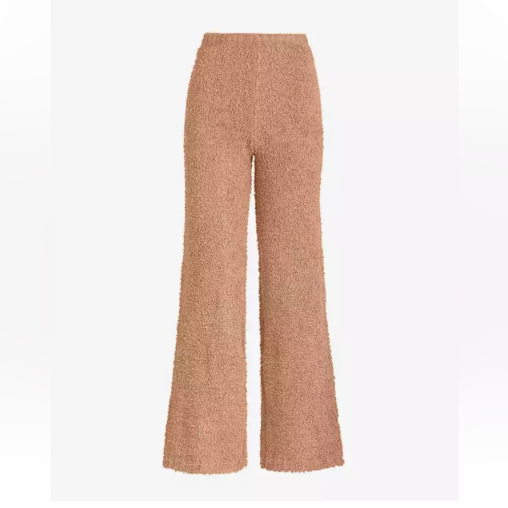 SKIMS Women’s Cozy Straight Pant Camel S/M